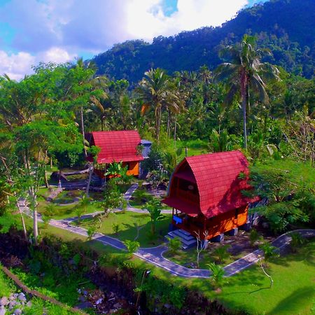 Villa Joglo Tepi Sungai Sidemen  Exterior foto