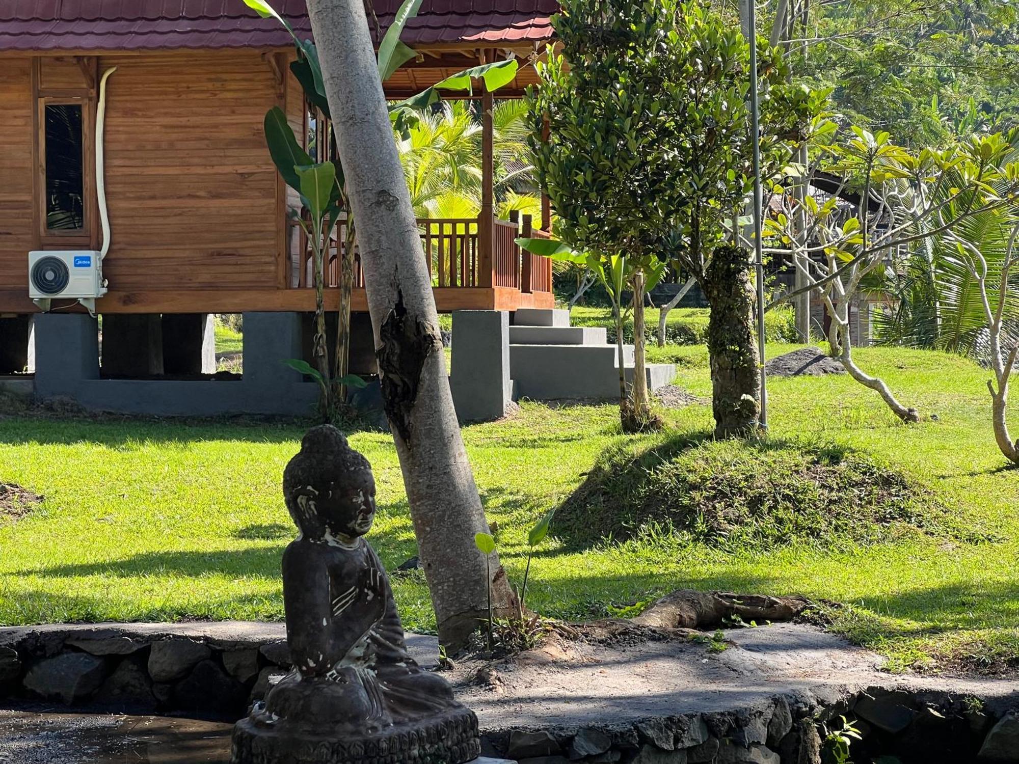 Villa Joglo Tepi Sungai Sidemen  Exterior foto