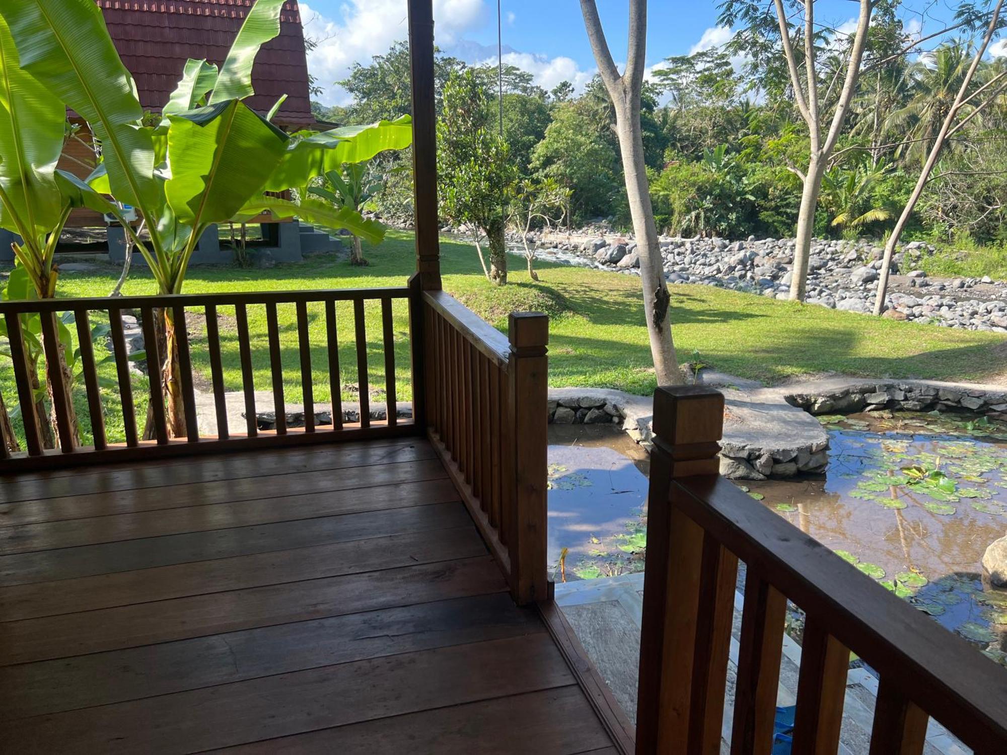 Villa Joglo Tepi Sungai Sidemen  Exterior foto