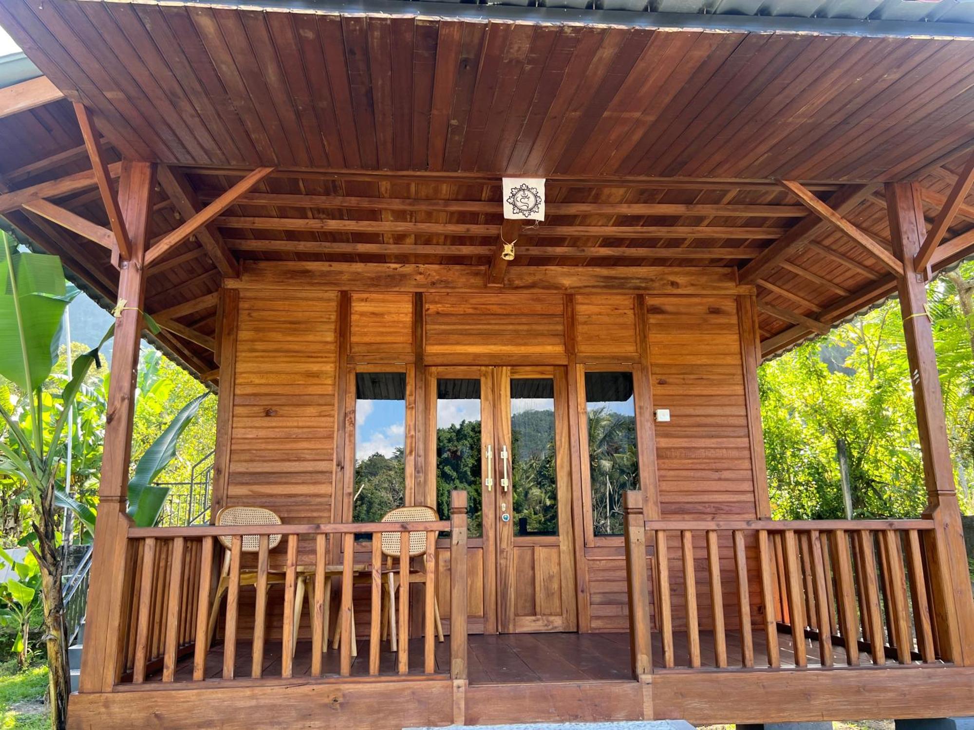 Villa Joglo Tepi Sungai Sidemen  Exterior foto