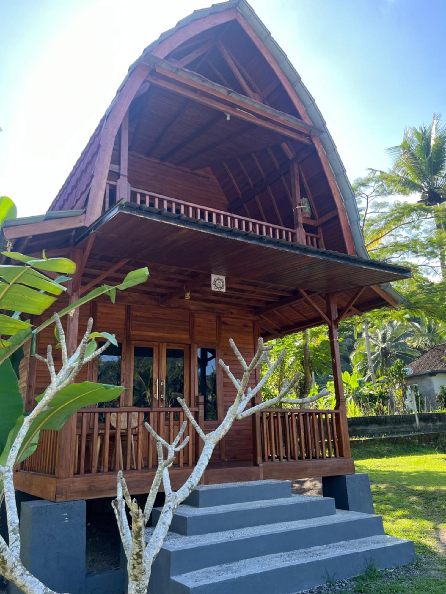 Villa Joglo Tepi Sungai Sidemen  Exterior foto