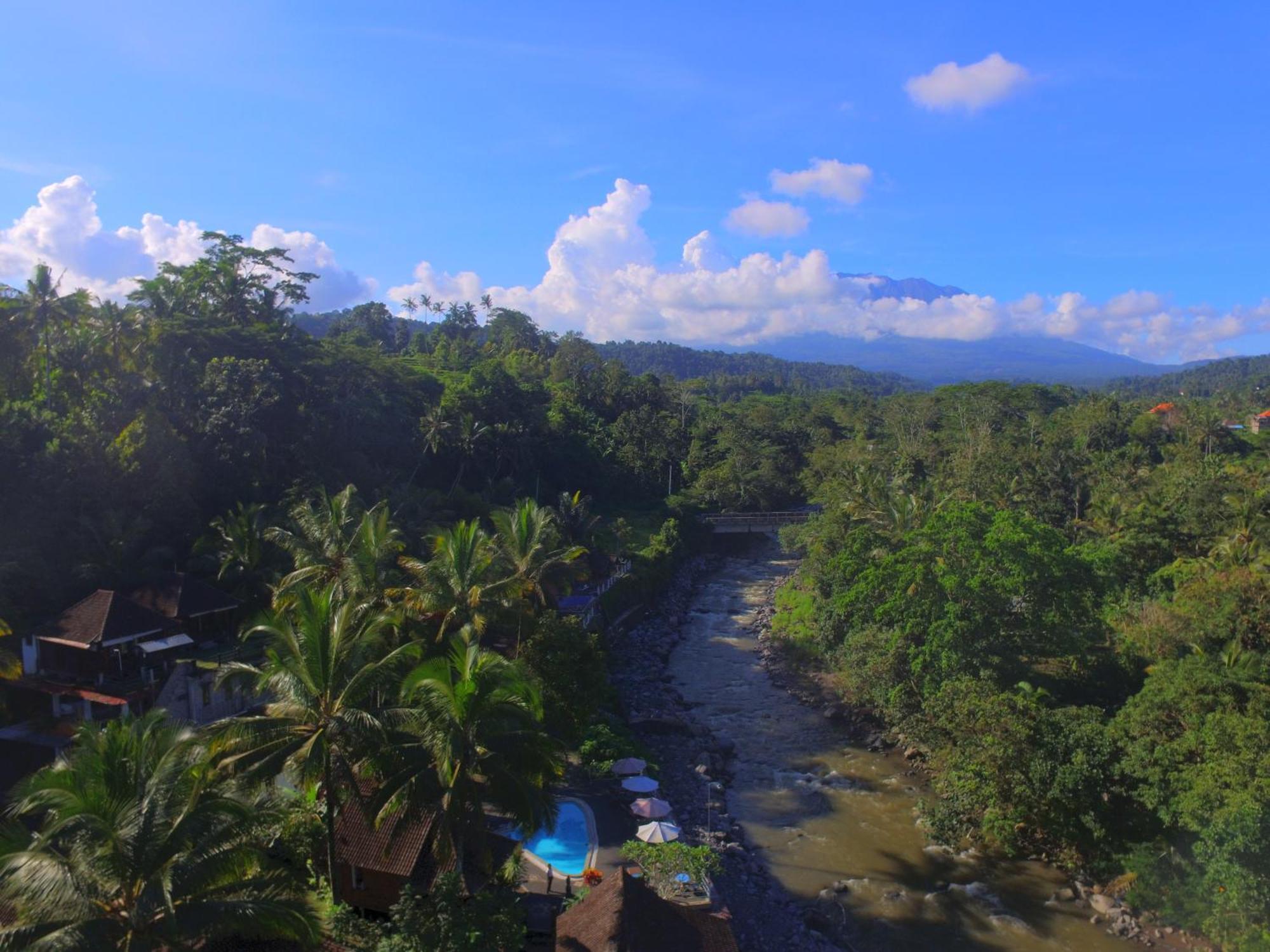 Villa Joglo Tepi Sungai Sidemen  Exterior foto