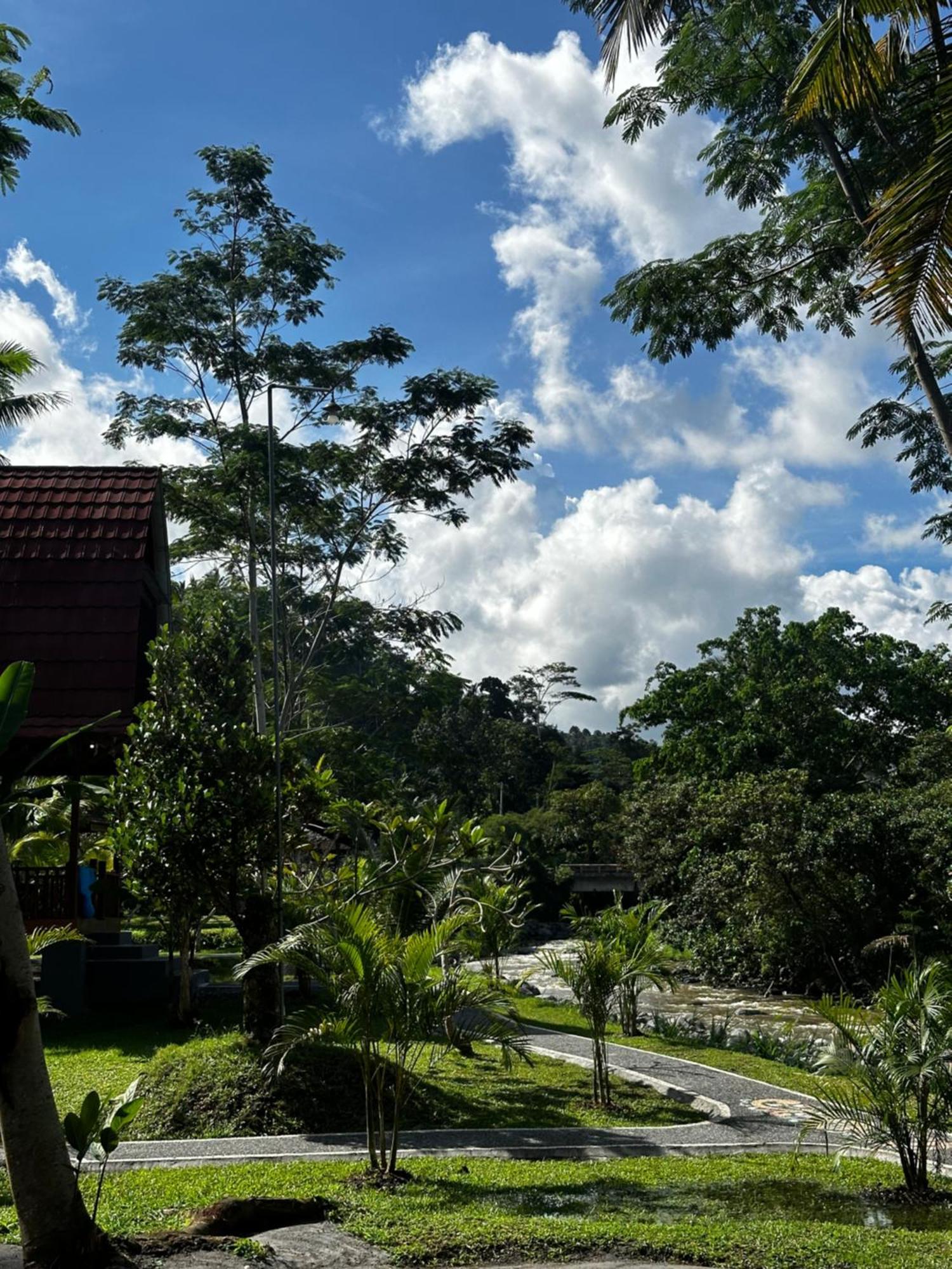 Villa Joglo Tepi Sungai Sidemen  Exterior foto