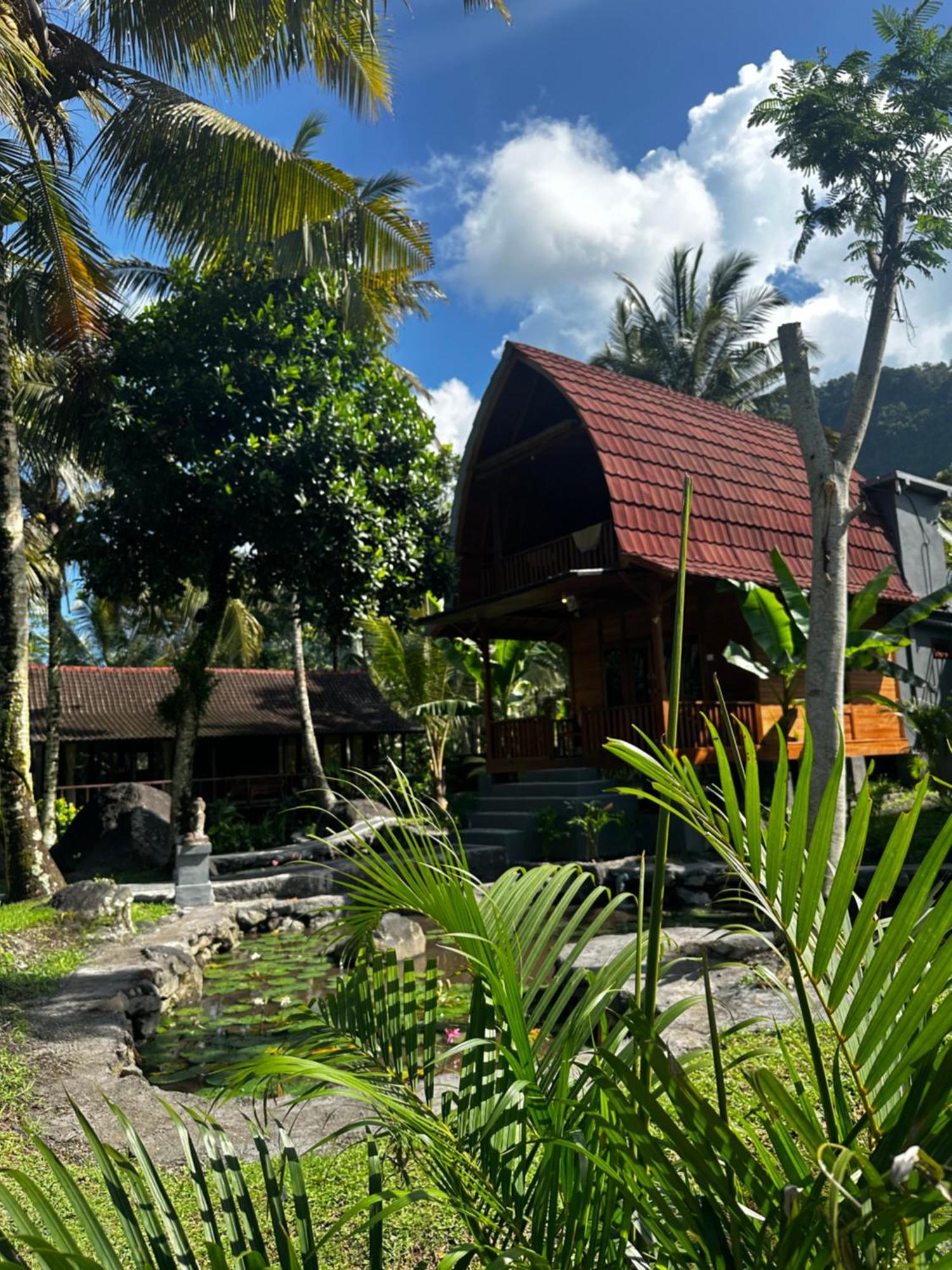 Villa Joglo Tepi Sungai Sidemen  Exterior foto