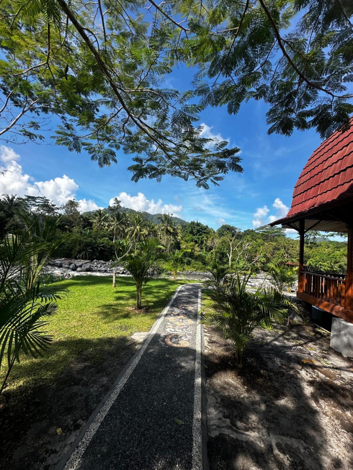 Villa Joglo Tepi Sungai Sidemen  Exterior foto