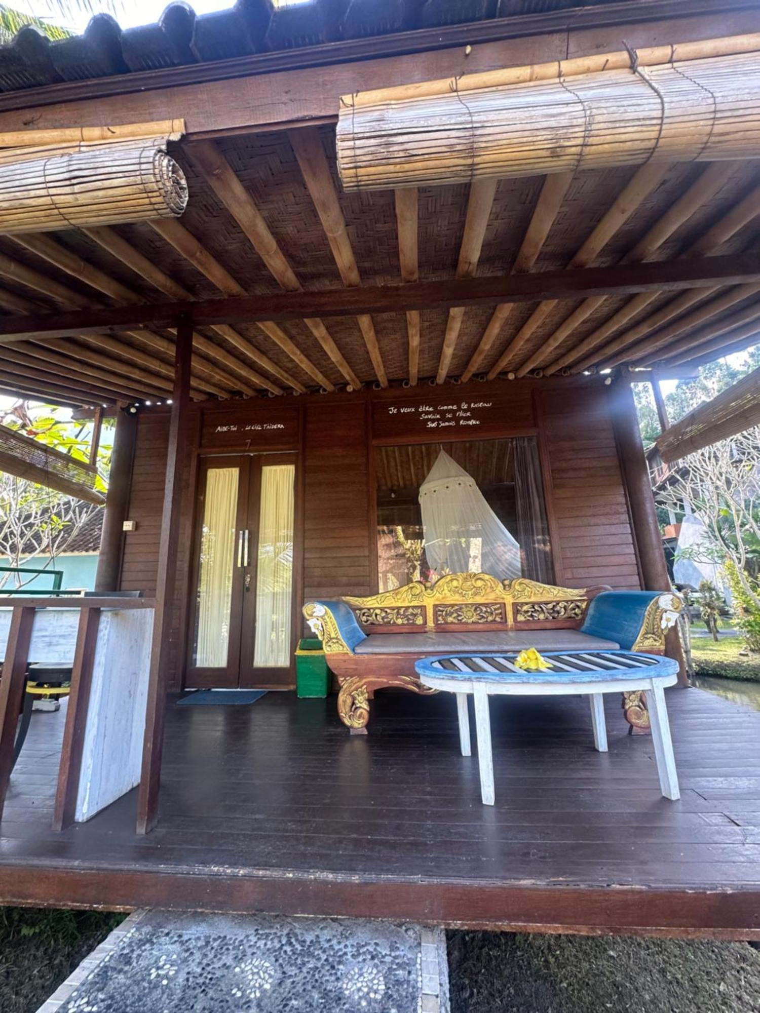 Villa Joglo Tepi Sungai Sidemen  Exterior foto