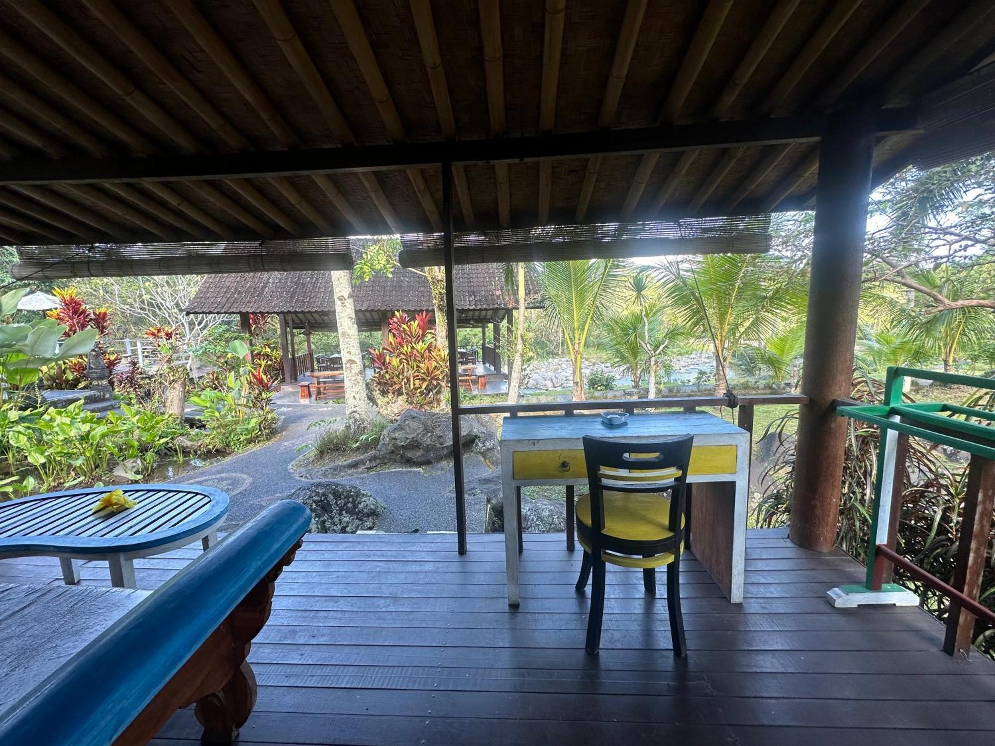 Villa Joglo Tepi Sungai Sidemen  Exterior foto